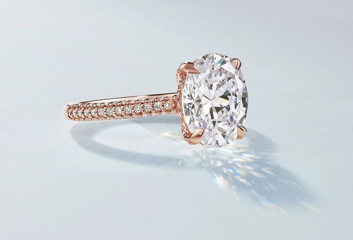 Pave Engagement Ring