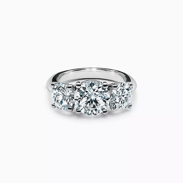 Three Stone Engagement Ring